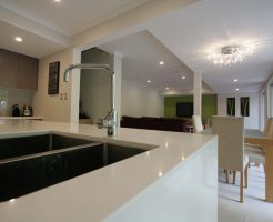 Sydney Bathroom Renovators - Big white tiled bathtub