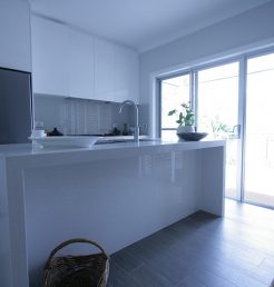Sydney Bathroom Renovators - Long bathroom sink table
