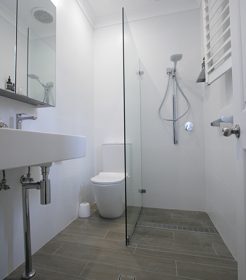 Sydney Bathroom Renovators - Small bathroom with shower