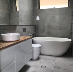 Grey Tile Bathroom Ideas Sutherland Shire